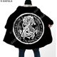 thumbnail image 1 of Capa gruesa y cálida con capucha para hombre, abrigo de armadura vikinga con símbolo de tatuaje, abrigo con estampado 3D, bata de lana a prueba de viento, manta con capucha-4, 1 of 4