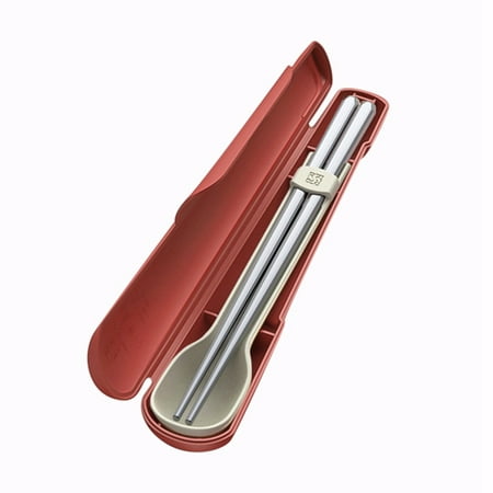 

Feiona-Flatware Set Portable Travel Chopsticks Spoon Set for Picnic Camping and Travel
