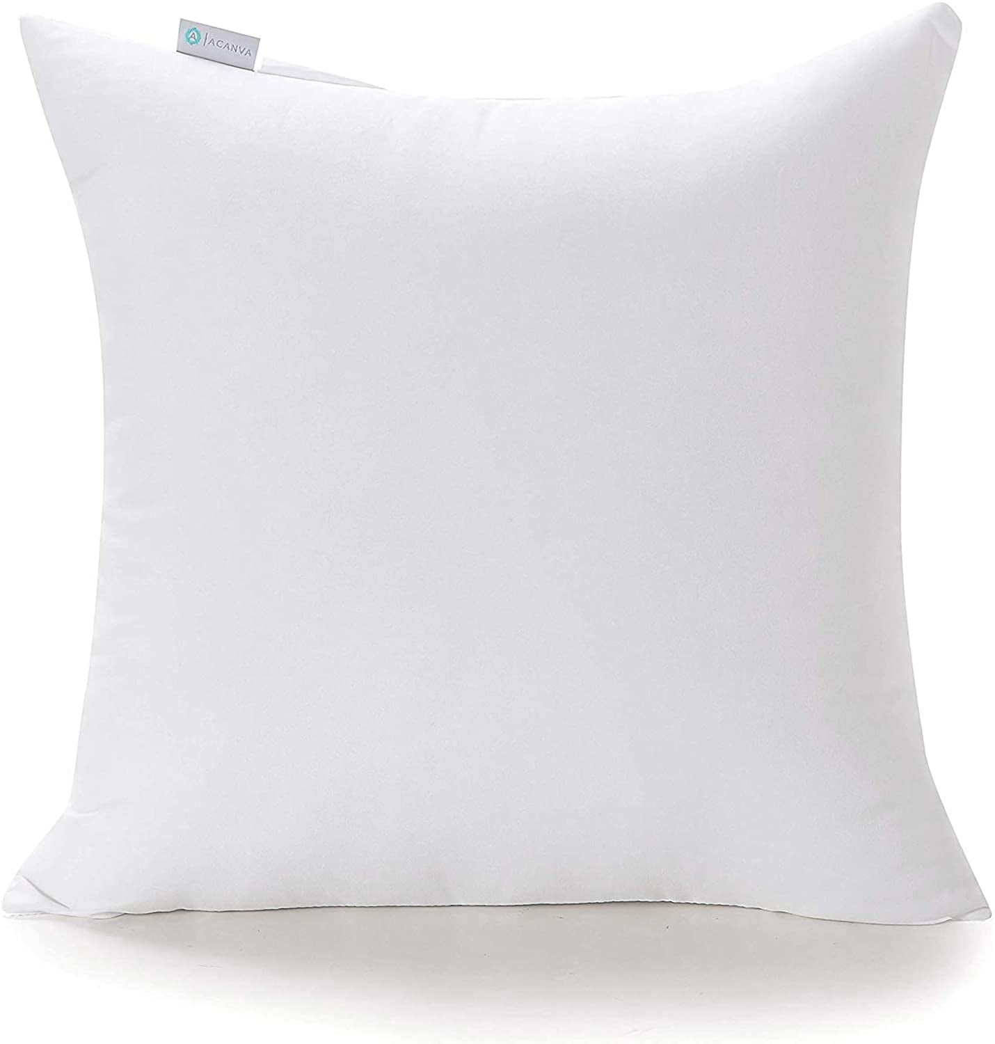 Pillow Insert Form Sham Stuffer Square Set of 4-18"x18" Polyester RB and Co. 