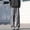 Gray, variant on Men's Hiking Work Cargo Pants Quick-Dry Lightweight Relaxed Fit Parachute Pants with Zipper Pockets Outdoor Mountain Fishing Camping Pants Size M-3XL Gray
