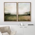 thumbnail image 3 of IDEA4WALL Framed Canvas Print Wall Art Set Watercolor Brown Ocean Nautical Beach Landscape Abstract Art Decorative Graphic Colorful Nature Artwork for Living Room, Bedroom, Office - 16"x24"x2 Natural, 3 of 5