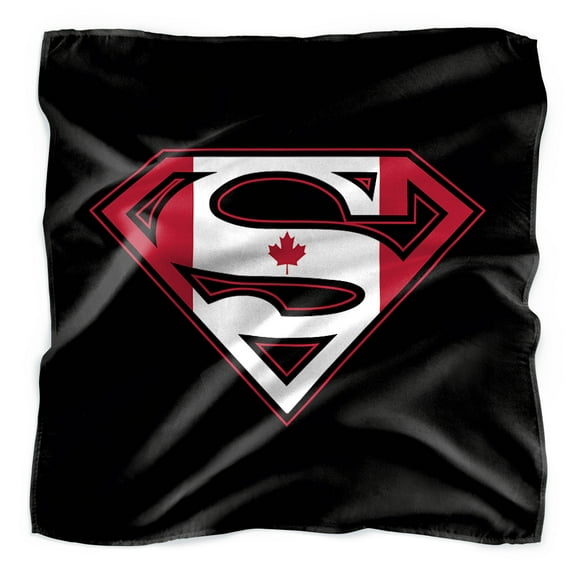 Superman Canadian Shield Bandana (21 in x 21 in)