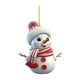 thumbnail image 2 of Seyotauo Cute Snowman Acrylic Pendant, Santa Claus Xmas Tree Accessories, Cartoon Christmas Ornament, 2 of 4