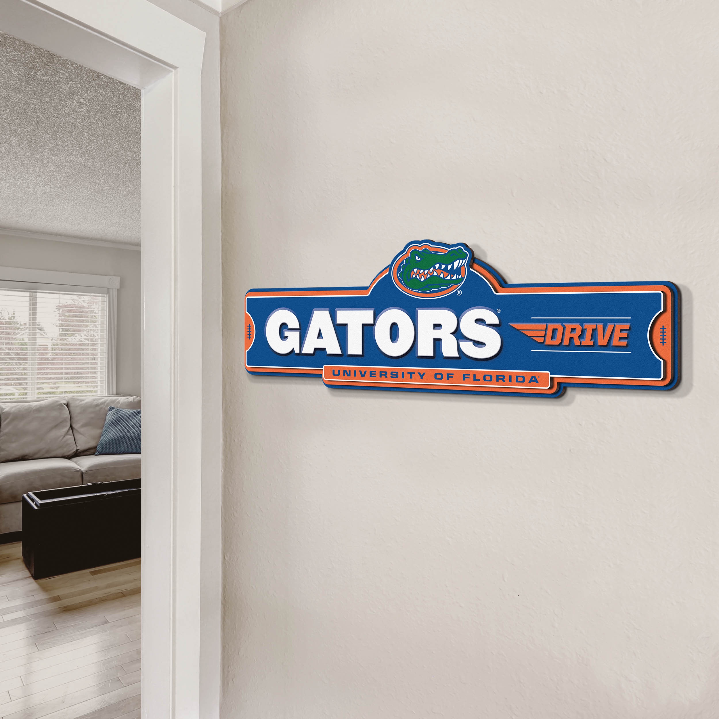YouTheFan NCAA Florida Gators Street Sign