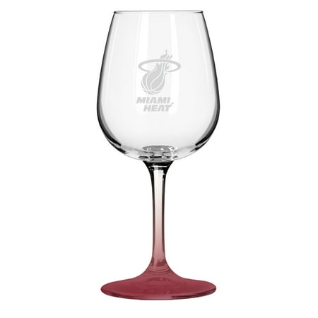 - Miami Heat 12oz. Wine Glass - No Size