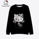thumbnail image 4 of Sudadera de Hello Kitty para mujer, ropa de calle con estampado de Anime, Jersey informal de cuello redondo a la moda, novedad de 2023, 4 of 4