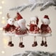 thumbnail image 2 of Christmas Wearing Scarf Angel Girl Pendant xMAS Tree Accessories Supplies Decoration Cute Handmade Plush Elf Toy Home Decor, 2 of 5