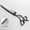 Thinning Rate 15%, variant on 6.7 inches wingsbro Silver Hair Thinning Scissors, Professional Barber Scissors for Men and Women