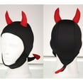 thumbnail image 2 of Soidarity Buceo Capucha de dibujos animados Práctico sombrero funcional Buzos Accesorios de navegación Lindo Snorkel Scuba Supply Outdoor Deportes acuáticos Rojo, 2 of 6