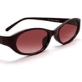 thumbnail image 2 of Retro Oval Sunglasses for Women 2026 90s Small Chic Cat Eye Sun Glasses Sunnies Lightweight Shades, 2 of 9