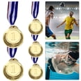 thumbnail image 3 of 5 Medallas Premio Premios Oro Plata Y Bronce Medalla Suministros Escolares (1), 3 of 8