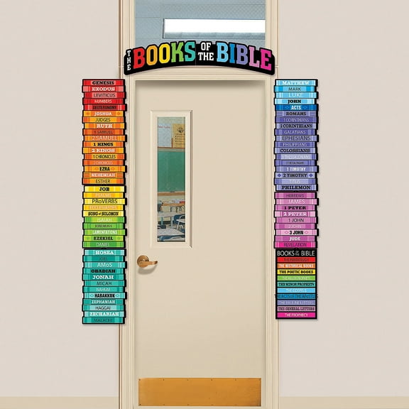 Bible Time Line Door Border - Educational - 1 Piece