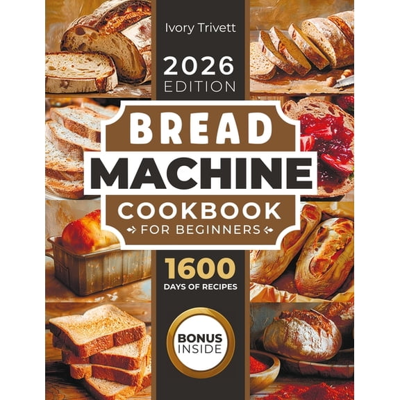 Bread Machine Cookbook: The Ultimate Homemade Baking Guide for Every Day. Cook with Your Bread Maker and Discover Perfec, (Paperback)