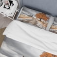 thumbnail image 4 of Designart "Farmhouse Orange And Grey euphony" Farm Bedding Covert Set - Country Yellow Landscapes Bed Set With 1 Sham, 4 of 6