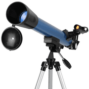 Tuword Astronomical Telescope 50/600mm Refractor Telescope for Children and Adults Beginners with Mobile Phone Adapter