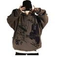 thumbnail image 1 of Sudadera con Capucha Estilo Hip Hop Harajuku Casual, 1 of 3