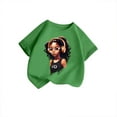 thumbnail image 1 of T-shirt Graphique Mignon à Col Rond et Manches Courtes pour Filles, T-Shirt Décontracté d'Été, Hauts Réels pour Filles, T-Shirt pour Enfants, T-Shirt de Soccer pour Filles 18, Vêtements pour Filles Grande Taille, T-Shirt pour Filles Taille 4t, 1 of 3
