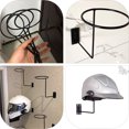 thumbnail image 3 of TEHAUX Suspend Clothes Hat Stand Iron Storage Motorcycle Garage 1Pack, 3 of 8