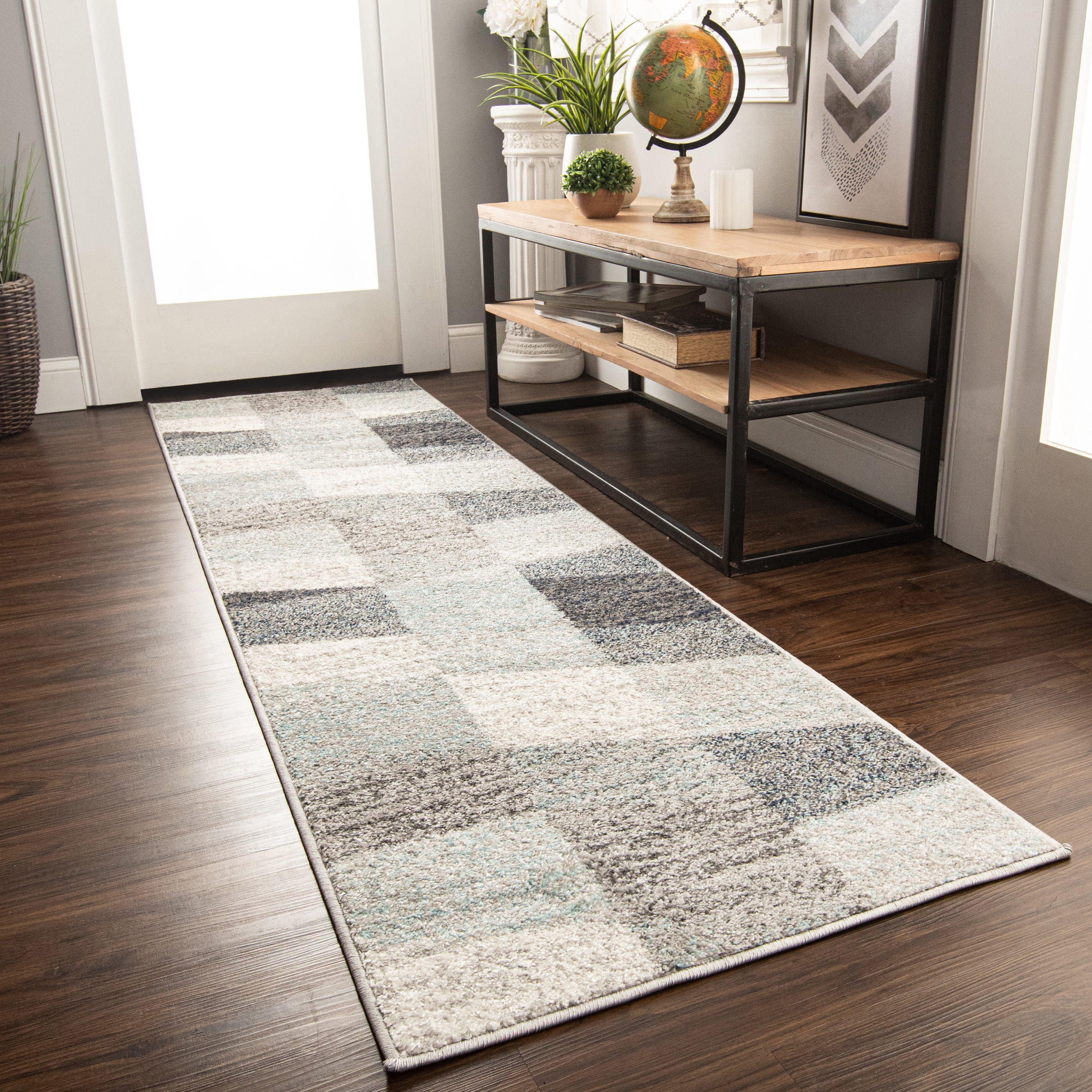 Impressions Vera Geometric Diamonds Area Rug Runner
