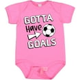 thumbnail image 3 of Inktastic Gotta Have Goals- Soccer Boys or Girls Baby Bodysuit, 3 of 5
