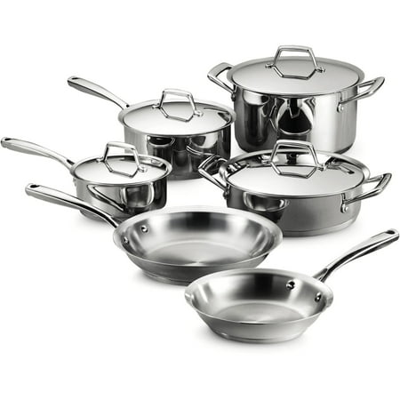 Tramontina Gourmet Prima Stainless Steel 10 Pc Cookware Set