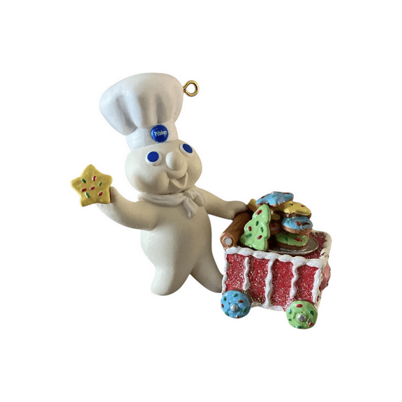 1999 Poppin’ Fresh Goodies (Pillsbury) Carlton Cards Christmas Tree Ornament CXOR-060A