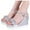 Silver, variant on Babysbule Womens Sandals, Women Ladies Fashion Wedges Platforms Crystal Floral High Heels Shoes Sandals