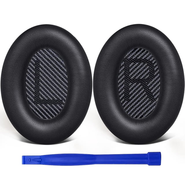 Almohadillas SoloWIT Negro Alta Densidad para Bose QuietComfort 35 y 35II Auriculares