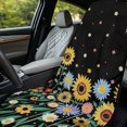 thumbnail image 4 of XYZCANDO Sunflower Pattern Design Towel Car Seat Cover, Comfortable Towel Cover Non Slip Soft for Cars Trucks SUVs, 4 of 11