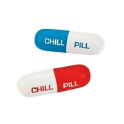 Mo Chill Pill Stress Toys - Party Favors - 12 Pieces