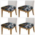 thumbnail image 2 of Fuzoiu Sunset Sunflower Dog Print Square Cushion Cover,Couch Cushion Covers, Stretch Seat Slipcover for Dining Chairs, Banquets, and Home Decor-Four Pieces, 2 of 7