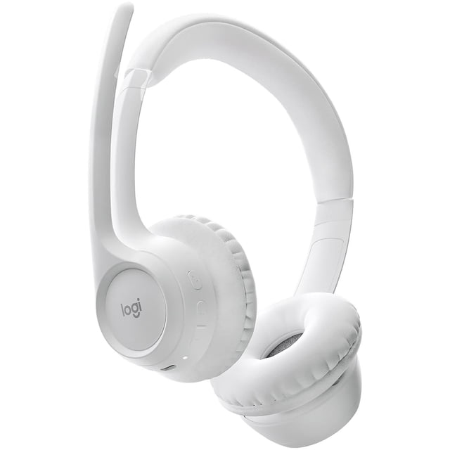 Audifonos Inalambricos Logitech Zone 300 Microfono Omnidireccional Cancelacion de Ruido Bluetooth blanco