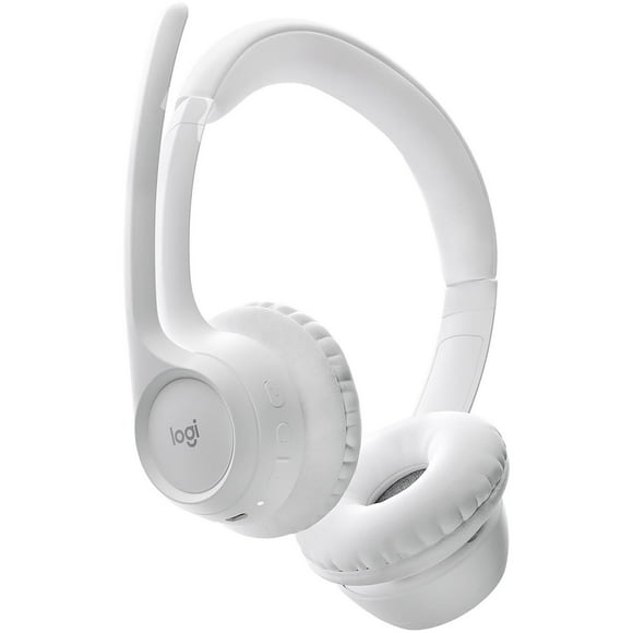 Audifonos Inalambricos Logitech Zone 300 Microfono Omnidireccional Cancelacion de Ruido Bluetooth blanco