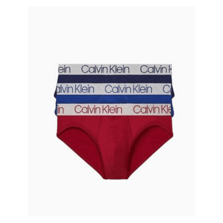 Calvin Klein Men's MICROFIBER HIP BRIEFS NP2211O-947 (3 PACK