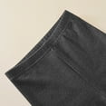 thumbnail image 3 of Trupants Juniors Cotton Leggings 12-13T Dark Gray - Stretchy Elastic Waist, Breathable Durable for School & Play, 3 of 4