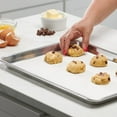 thumbnail image 3 of GUSTO [12 x 16 Inch - 200 Count] Pre-Cut Parchment Paper Baking Sheets, Non-Stick, Unbleached, Parchment Paper Sheets for Baking & Cooking - White - Formerly Comfy Package, 3 of 7