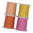 thumbnail image 1 of 4 de cordón artesanal de macramé de joyería de encerado de 1 mm, 87 yardas cada ,, 1 of 9
