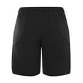 thumbnail image 7 of Men Solid Breathable Fitness Sports Shorts Quick-drying Running Ttraining Pants Five-point Pants, 7 of 7