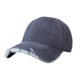 thumbnail image 2 of Vintage Washed Distressed Baseball Cap JIANLAI for Men Women Unstructured Low Profile Dad Hat Adjustable Cotton Retro Cap for Outdoor Casual Daily Wear, 2 of 3