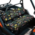 thumbnail image 2 of HUIACONG Blue Dragonfly UTV Seat Covers Waterproof Polyester Breathable Universal UTV Seat Covers Non-Slip Soft Fit for Kawasaki Mule 3010, 2 of 7