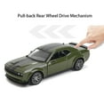 thumbnail image 3 of 5-inch alloy car model Dodge Challenger rebound function static model alloy die-casting car model collection gift toy, 3 of 10