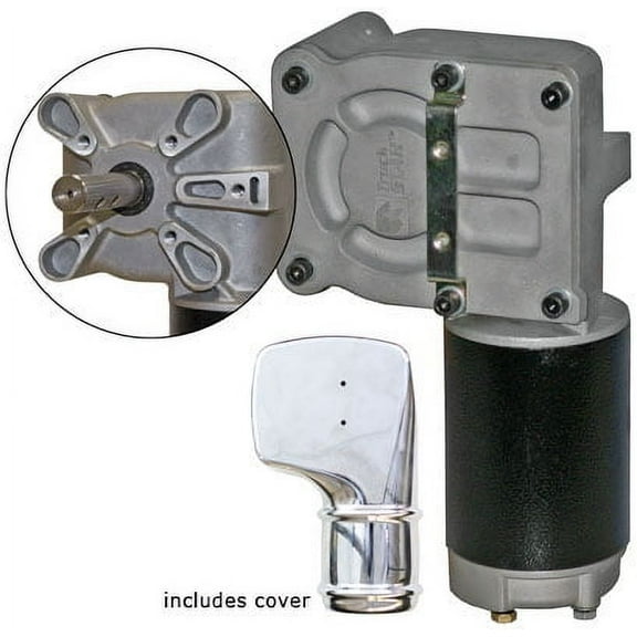Buyers 5541095 Direct Drive Tarp Gear Motor 12V DC With Cover 90:1 Gear Ratio