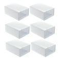 thumbnail image 4 of Raindrops 6-Pack Large Shoe Organizer Boxes, Thickened Storage Case 33x23cm for Shoes, 4 of 8