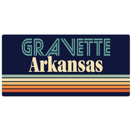 

Gravette Arkansas 5 x 2.5-Inch Fridge Magnet Retro Design