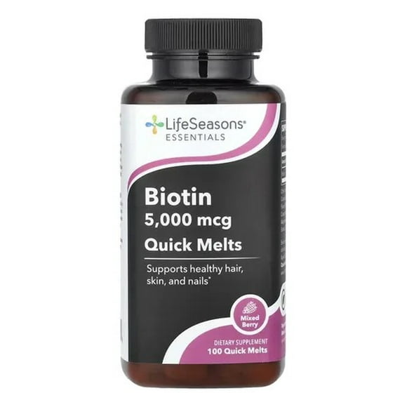 Lifeseasons Biotina Frutos Rojos Mixtos 100 tabs