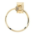 thumbnail image 2 of Alno A7940 Geometric 6" Diameter Towel Ring - Brass, 2 of 2