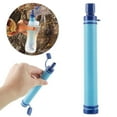thumbnail image 2 of Paquete de 2 filtros de agua portátiles con pajita, purificador de succión para camping, senderismo, emergencias y supervivencia., 2 of 5