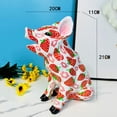 thumbnail image 4 of Adorno de cerdito/Colección de figuras de cerdito/Regalos de arte/Estatua de cerdito Estatua de animal para gabinetes Estante Estantería para el hogar Estilo A BLESIY Manualidades De Cerdito, 4 of 8