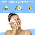 thumbnail image 3 of Drench Luxury Rinse Free No Alcohol Shower Wipes for Elderly Bedridden & Adults - Hassle-free No Water Disposable Bathing & Cleansing Body Wipes - Microwavable (60 Pack), 3 of 5