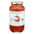 thumbnail image 2 of Monte Bene - Tomato Basil Pasta Sauce - 24oz (Pack of 6) - Non GMO, Whole 30 Approved, Gluten Free (Glass Jars), 2 of 3